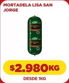 San Jorge - Mortadela Lisa