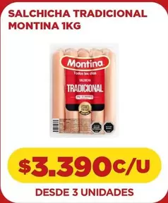 Montina - Salchicha Tradicional