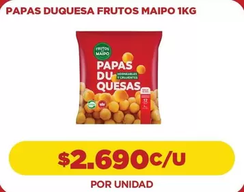 Frutos del Maipo - Papas Duquesa Frutos