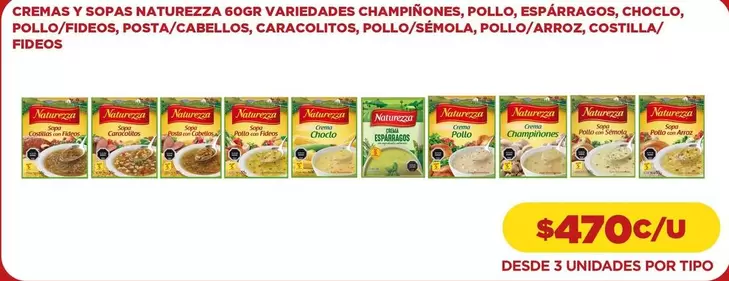 Naturezza - Cremas Y Sopas Naturezesa