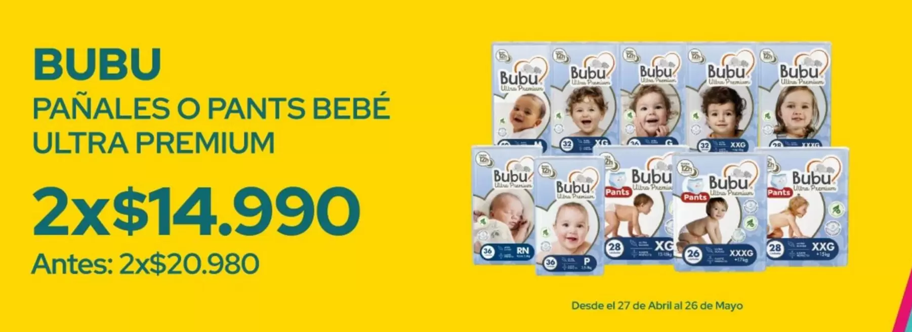 Bubu - Panales O Pants Bebe Ultra Premium
