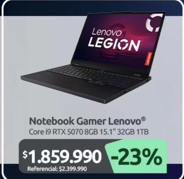 Lenovo - Notebook Gamer