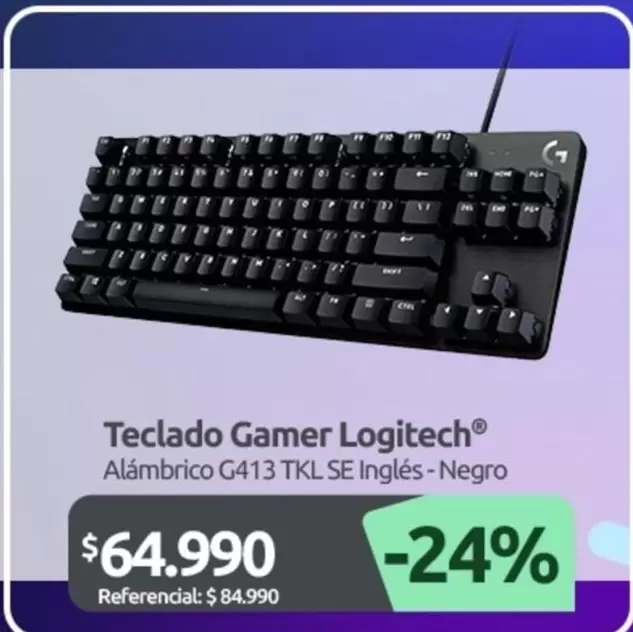 Teclado Gamer Logitech