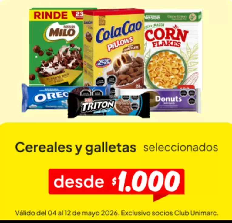 Milo - Cereales Y Galletas
