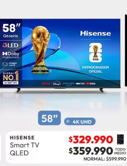 Hisense - Smart Tv Qled