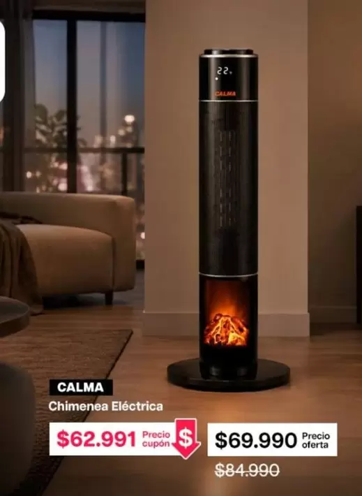 Calma - chimenea eléctrica