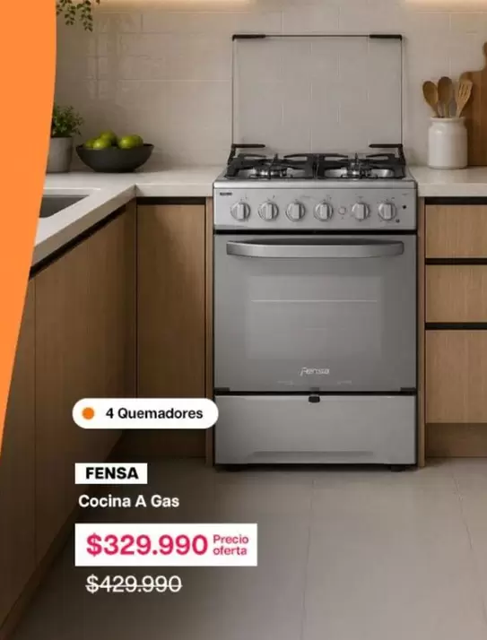 Fensa - Cocina A Gas