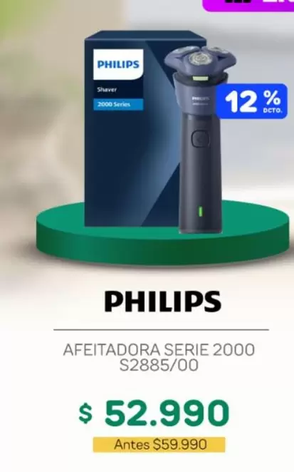 Philips - Afeitadora Serie 2000 S2885/00