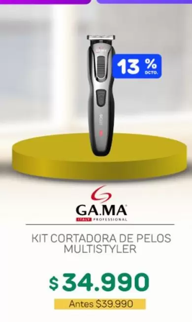Ga.Ma - Kit Cortadora De Pelos Multistyler