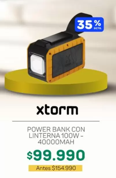 xtrem - Power Bank Con Linterna