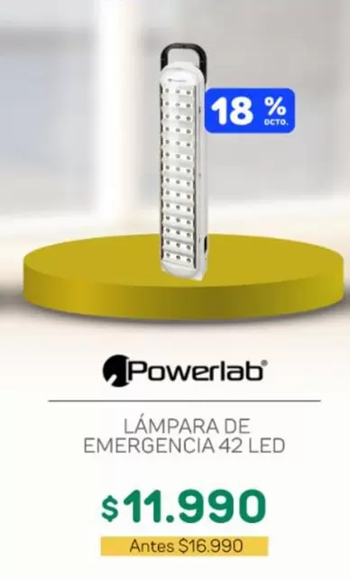 Lámpara De Emergencia 42 Led