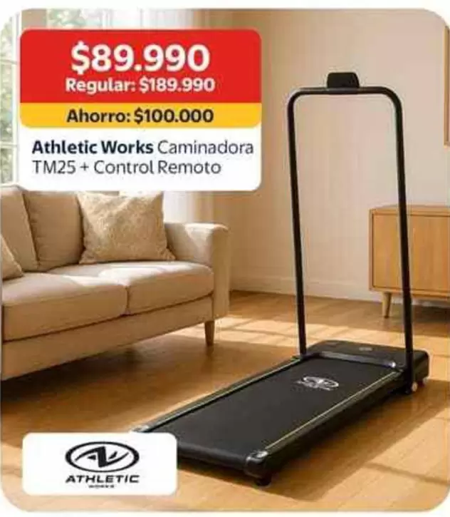 Control - Athletic Works Caminadora Tm25 + Remoto