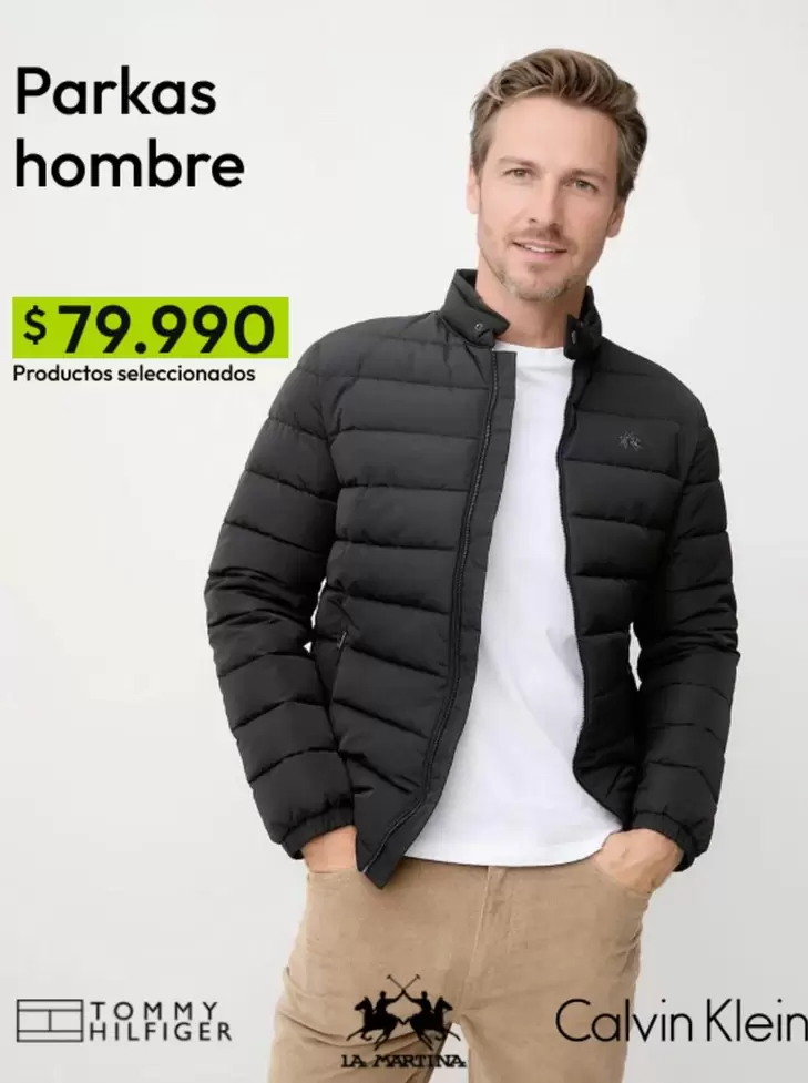 Calvin Klein - Parkas Hombre
