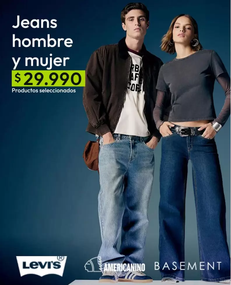 Levi's - Jeans Hombre Y Mujer