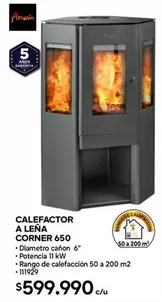 MSI - Calefactor A Lena Corner 650