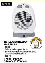 Doral - Termoventilador Marsella