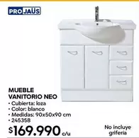 Mueble Vanitorio Neo