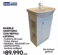 Mueble Vanitorio Con Reposa