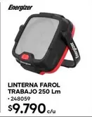 Energizer - Linterna Farol Trabajo 250 Lm