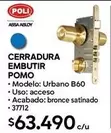 Urbano - Cerradura Embutir
