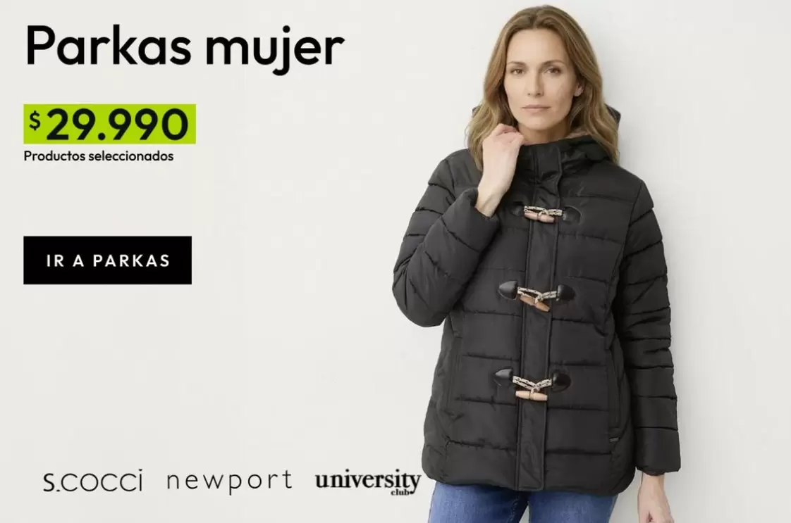 Parkas Mujer