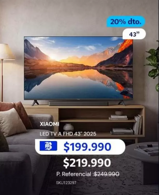 Xiaomi - Led Tv A Fhd 43" 2025