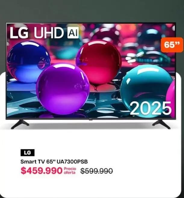 LG - Smart Tv 65" Ua7300psb