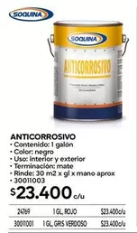 Soquina - Anticorrosivo