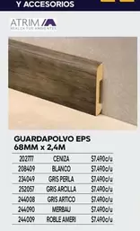 Perla - Guardapolvo Eps 68mm 2,4m