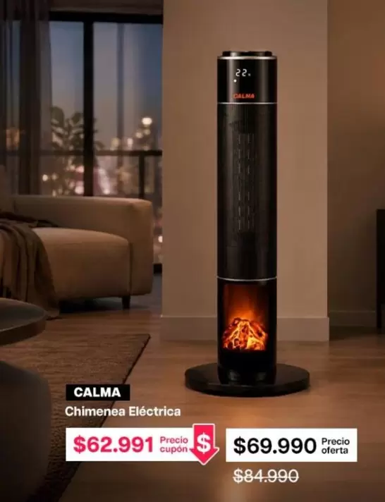 Calma - chimenea eléctrica