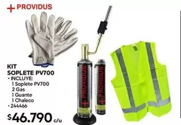 Providus - Kit Pv700 Soplete