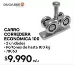 Carro Corredera 100