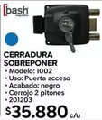 Cerradura Sobreponer