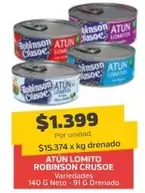 Robinson Crusoe - Atun Lomito