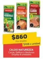 Naturezza - Carne, Gallina O Verduras Display 8 Unidades