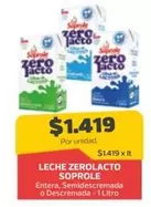 Leche Sur - Zerolacto Soprole