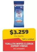 Clorox - Toallita Wipes Expert Fresh