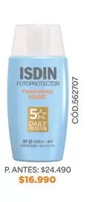 Isdin - Fotoprotector Fauotwater Magic