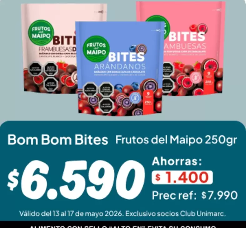 Club - Bom Bites Frutos Del Maipo