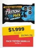 Tritón - Pack Triton Vainilla