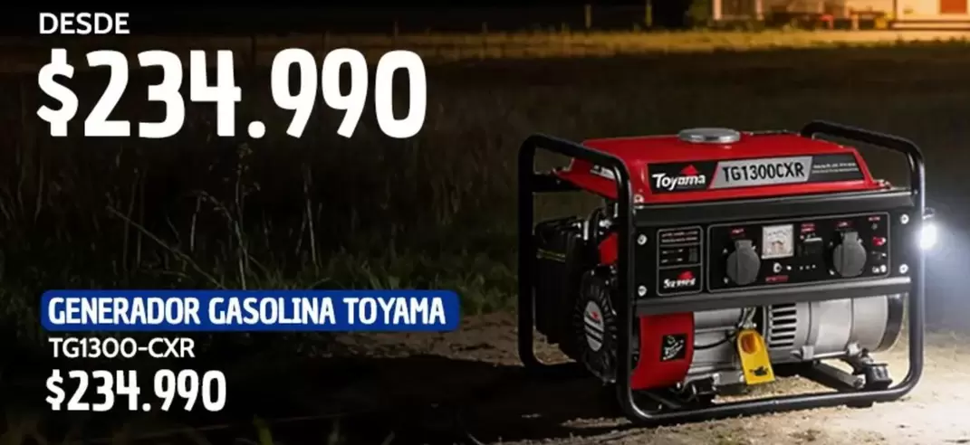 Toyama - Generador Gasolina