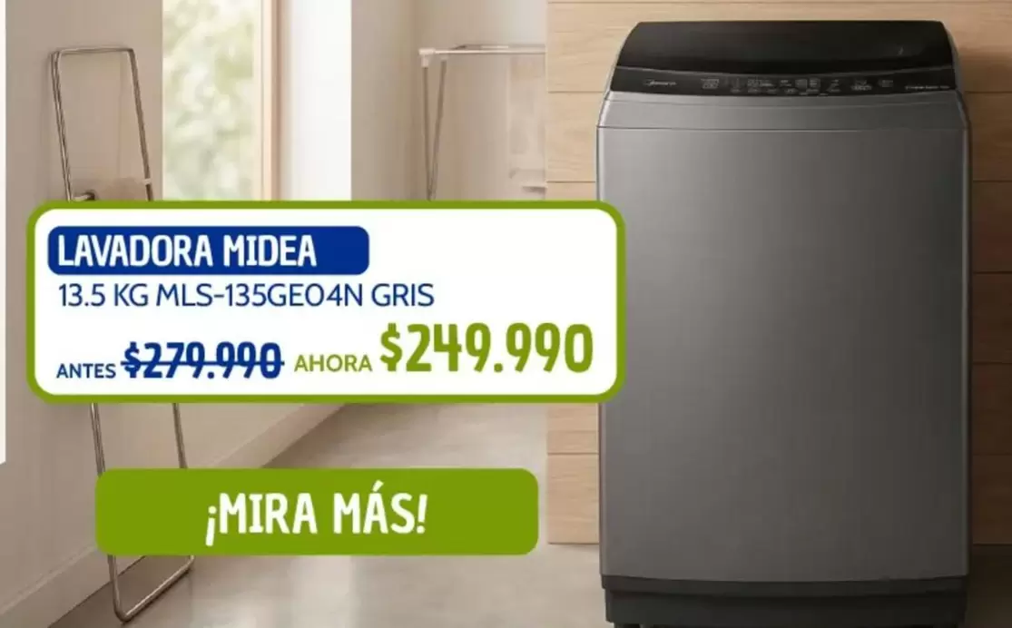 Midea - Lavadora