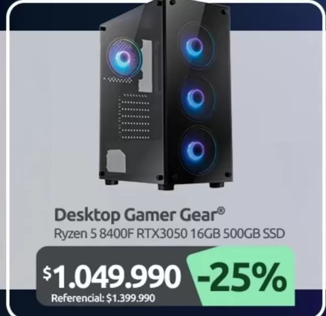 Desktop Gamer Gear
