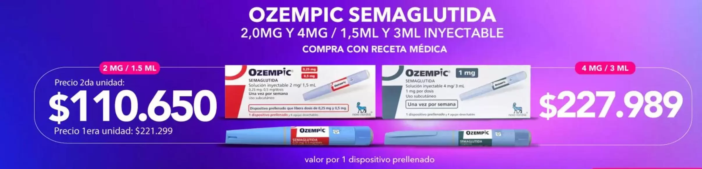 Valor - OZempiC semaglutida