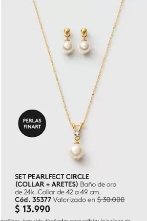 Set Ciricle (Collar + Aretes)