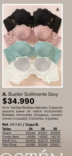 Suave - Bustier Sutilmente Sexy