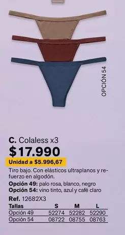 Colales X3