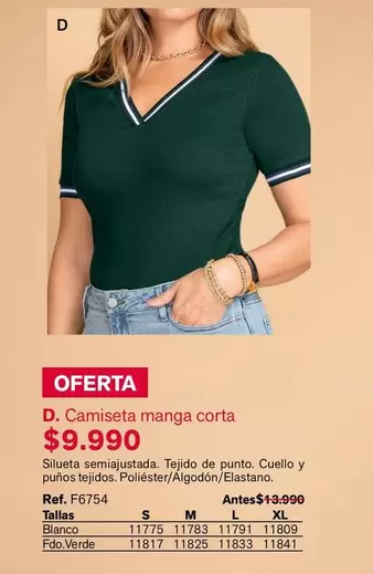 Camiseta Manga Corta