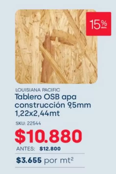 Pacific - Tablero Osb Apa Construcción