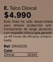 Talco Clinical